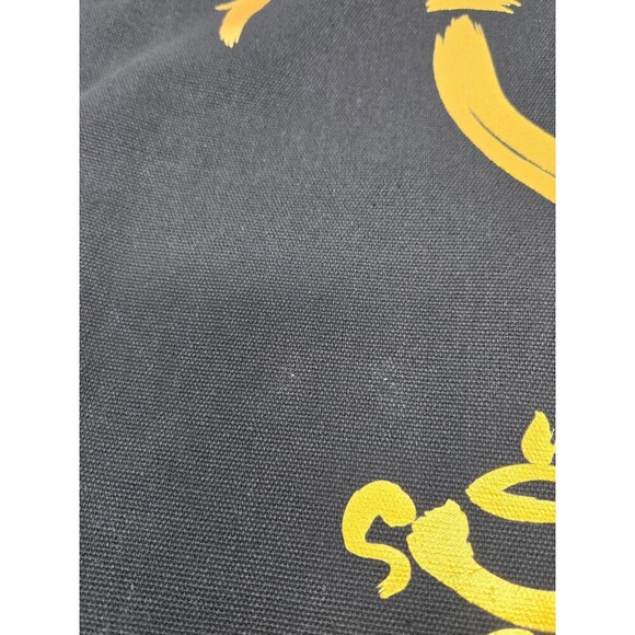 ALADDIN BROADWAY MUSICAL SOUVENIR TOTE BAG BLACK & GOLD 100% COTTON GENIE UNISEX - Picture 5 of 12